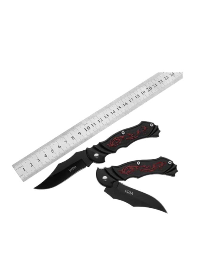 XiuWoo Stainless steel folding knife camping knife survival knife 16.7cm  - Image 3