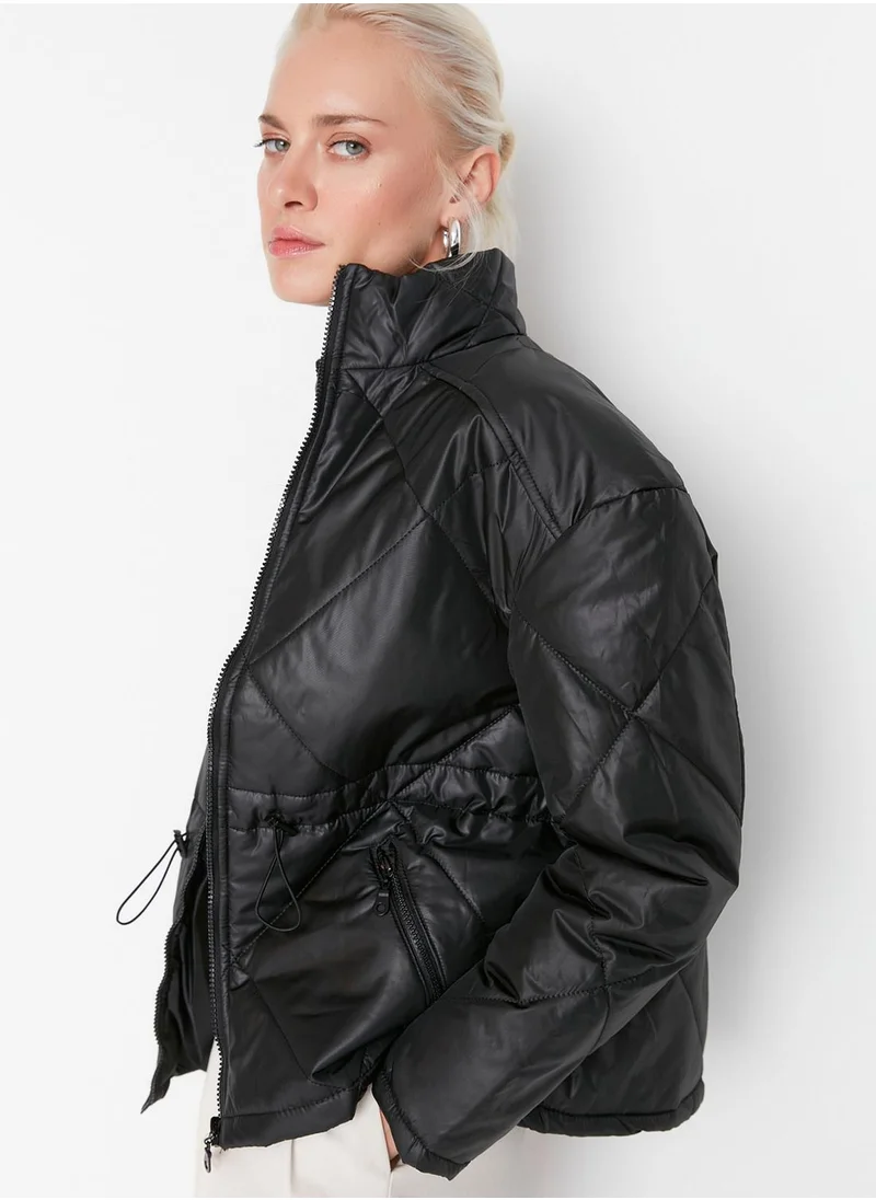 trendyol Pocket Detail Zipped Jacket