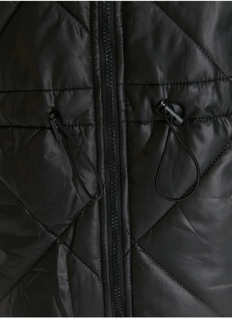 trendyol Pocket Detail Zipped Jacket