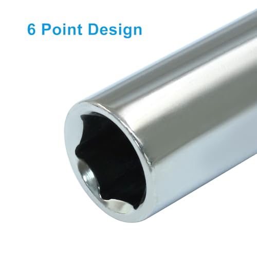 HARSKIYER 4 Pcs 1/4 Inch Drive 10mm Shallow Socket, 6 Point Chrome Vanadium Steel Metric Sockets, Mirror Finish - Image 5