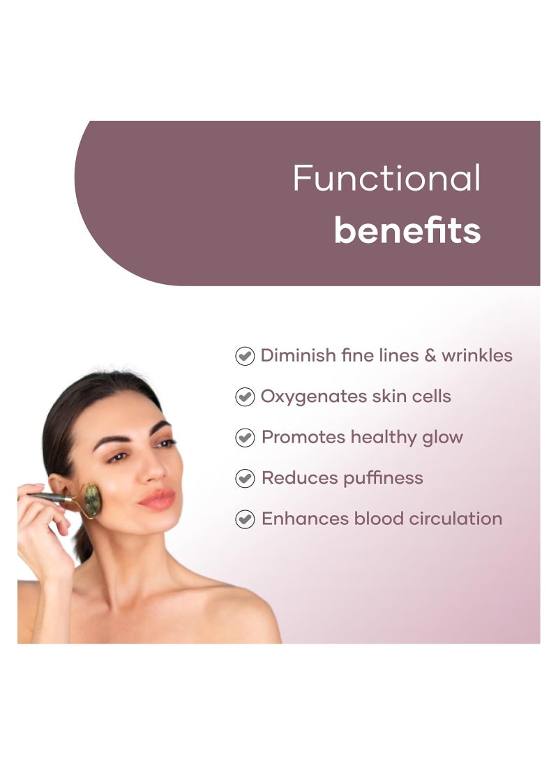 Saturn by GHC Saturn by GHC Facial Massager Jade Roller & Gua Sha  - Image 3