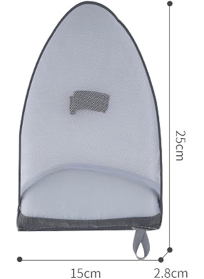 Garment Steamer Ironing Gloves, Anti Steam Handheld Ironing Pad, Heat Resistant Garment Steamer Mitt, Durable Protective Ironing Glove for Garment Steamer (Style E) - Image 2