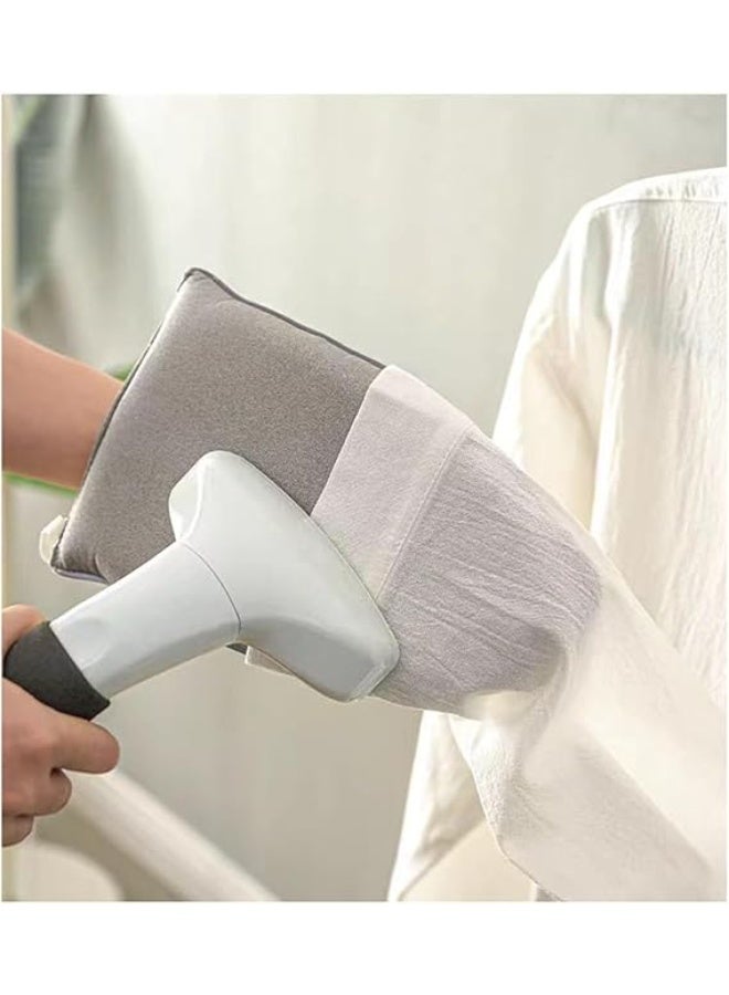 Garment Steamer Ironing Gloves, Anti Steam Handheld Ironing Pad, Heat Resistant Garment Steamer Mitt, Durable Protective Ironing Glove for Garment Steamer (Style E) - Image 3