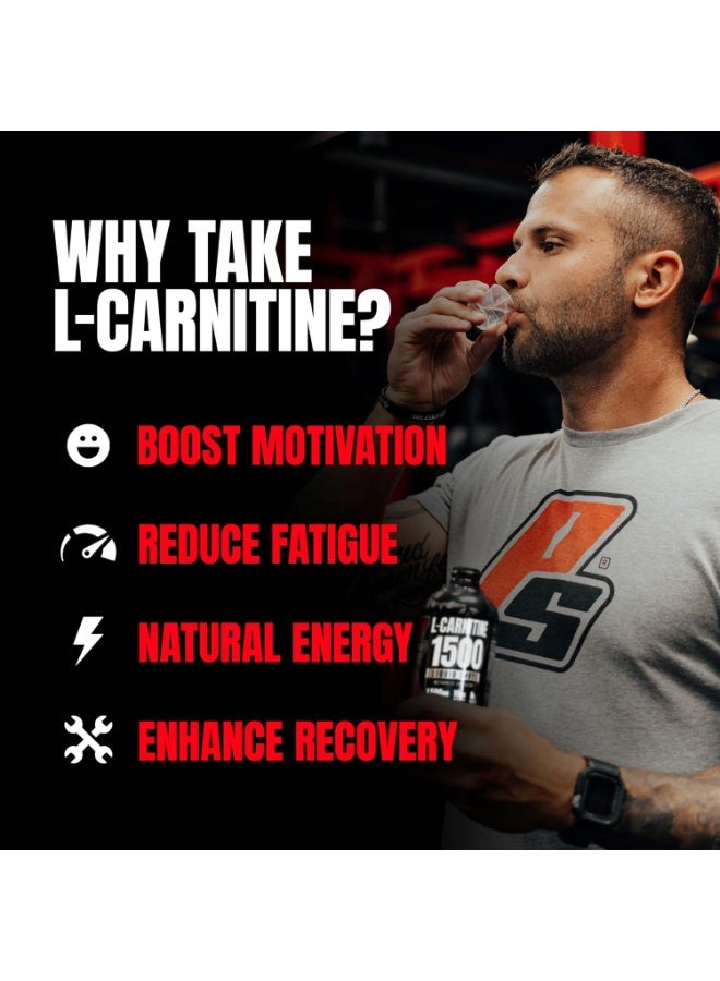 ProSupps L-Carnitine 1500 - 16 Fl. Oz. Berry - Image 4