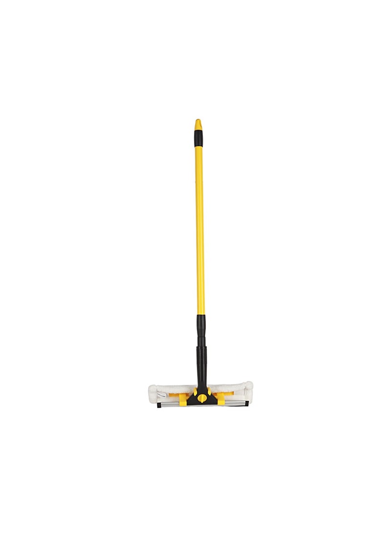 Royalford Window Cleaner with Wiper- RF12258/ 2-in-1 Design, with Rubber Squeegee and Microfiber Pad Multicolor - Image 1