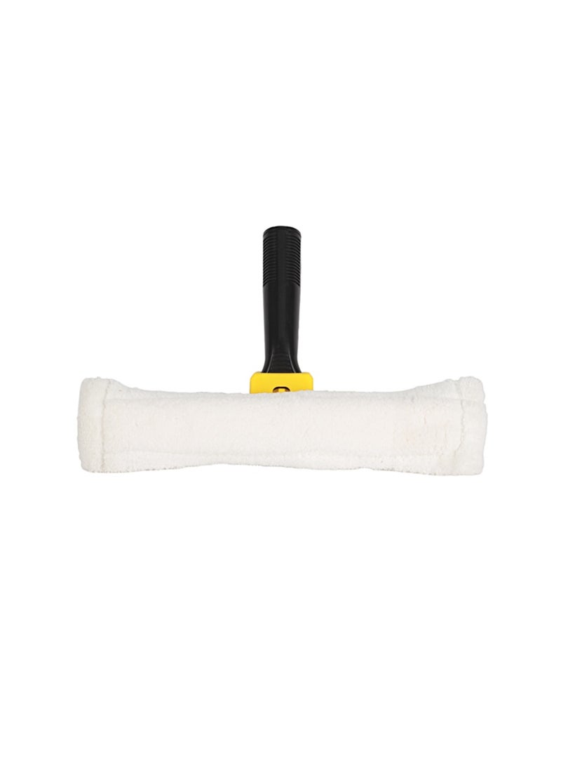 Royalford Window Cleaner with Wiper- RF12258/ 2-in-1 Design, with Rubber Squeegee and Microfiber Pad Multicolor - Image 3