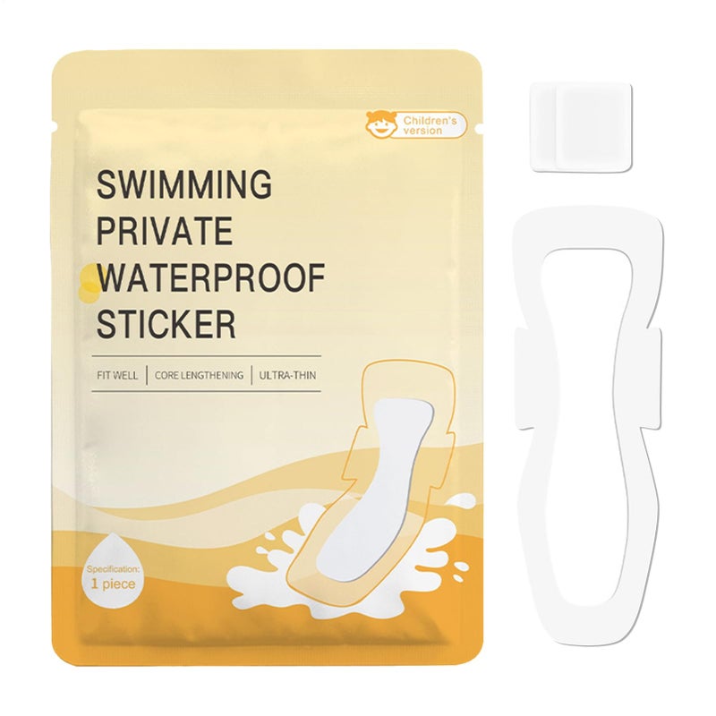 Swimming Sanitary Pads Waterproof 16x45cm Skin Friendly Easy Stick Tear Off For Water Sports Daily Use - Image 2