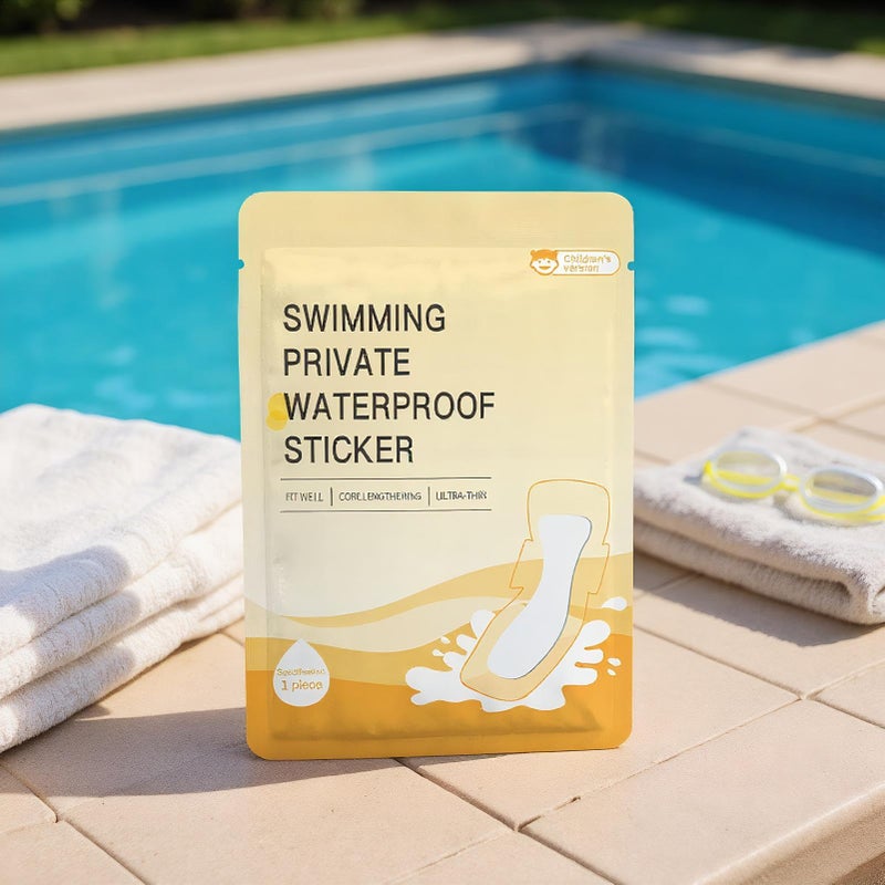Swimming Sanitary Pads Waterproof 16x45cm Skin Friendly Easy Stick Tear Off For Water Sports Daily Use - Image 4