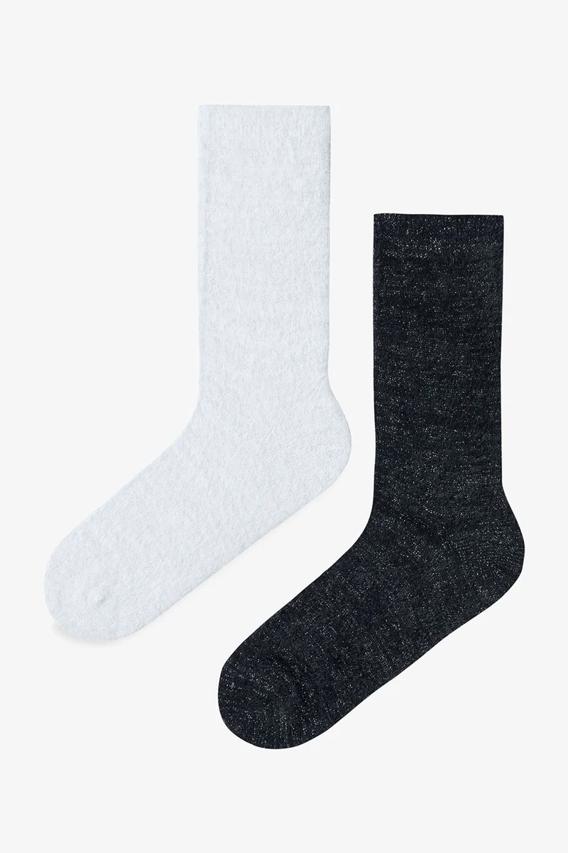 Penti PENTI Double Shiny Thick Crew Socks