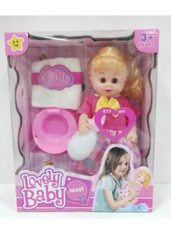 حديقة الألعاب دمية طفل حديث الولادة - دمية ناعمة وواقعية للأطفال | مثالية للعب التخيلي والعناق | هدية رائعة للبنات والصغار