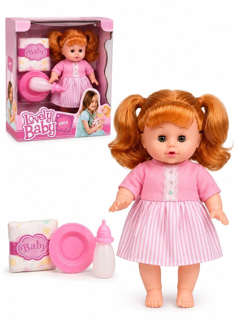 TOY GARDEN Newborn Baby Doll - Realistic Soft Body Doll for Kids | Perfect for Pretend Play, Cuddling & Nurturing | Ideal Gift for Toddlers & Girls - Image 2