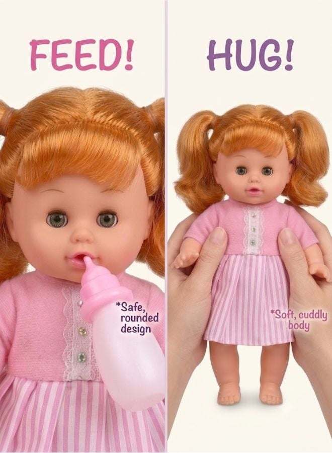 TOY GARDEN Newborn Baby Doll - Realistic Soft Body Doll for Kids | Perfect for Pretend Play, Cuddling & Nurturing | Ideal Gift for Toddlers & Girls - Image 4
