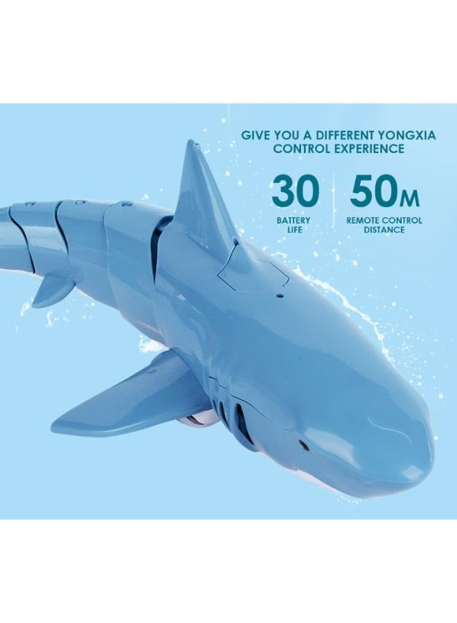 Eoptify Remote Control Shark Toy with LED Lights & Water Spray for Kids | Realistic Simulation RC Shark with 30-Meter Range & Advanced 2.4GHz Wireless Technology | Perfect Toy Gift for Kids - Blue - Image 5
