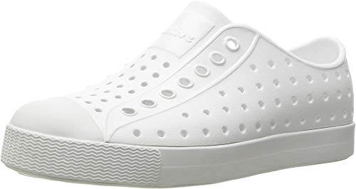 Native Shoes, Jefferson, Kids Shoe, Shell White/Shell White, 1 M US Little Kid - Image 1