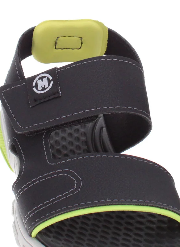 MOLEKINHO Molekinho Boys Sandals With Back Strap Black | Made In Brazil