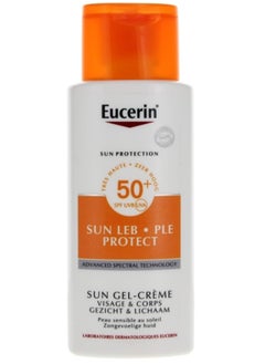 Eucerin كريم جل للحماية من الشمس ليب بروتكت SPF50 150 مل 