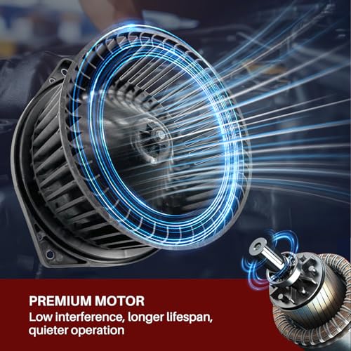Aspligo 700044 AC Heater Blower Motor Fan Assembly Fit for Infiniti g20 1999-2002, i 30 1996-1999, qx4 1997-2003 for Nissan Maxima 1995-1999, Pathfinder 1996-2004 272207J201, NI3126103 - Image 5