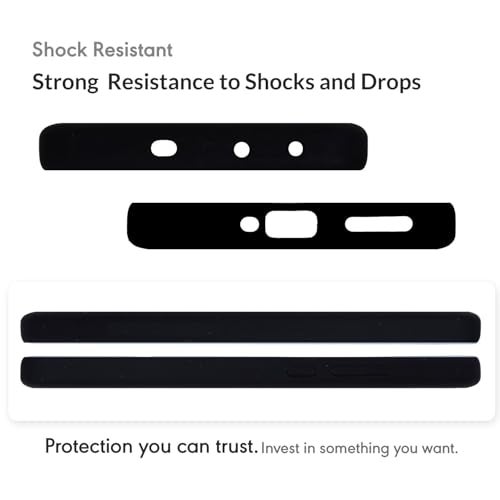 SPRIG Compatible with Oneplus Nord CE 3 Lite Premium SilkTone Back Cover Drop Tested Shock Proof Mobile Case for Men, Women, Boys and Girls with Camera Protection (Black) - Image 3