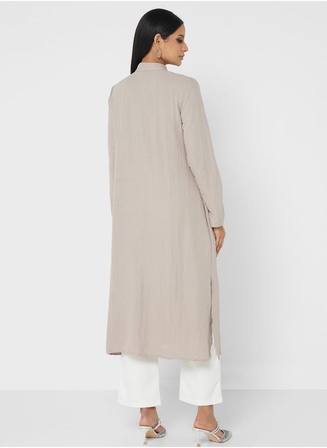 Refka by modanisa - Button Down Tunic - Image 1