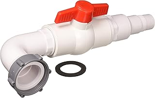 GAME 4563 Shut Off Valve Above Ground Pool Replacement Part, White - Image 1