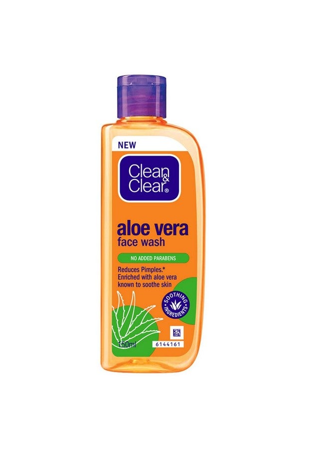 Clean & Clear Aloe Vera Face Wash 150Ml - Image 1