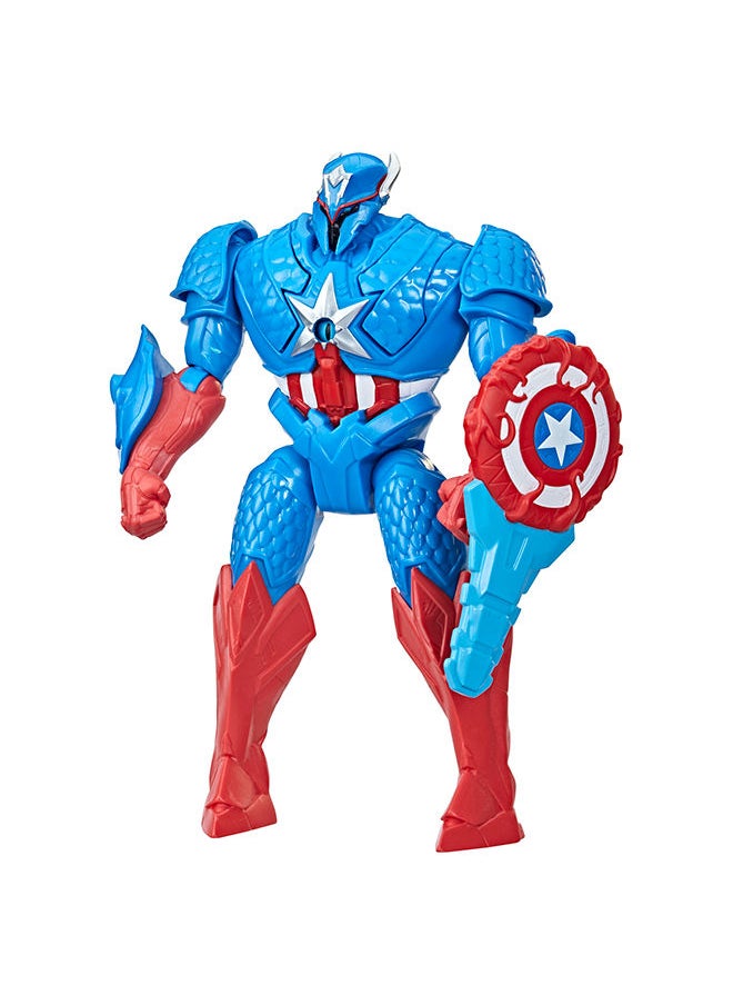 Marvel Mech Strike Monster Hunters Suit Captain America 8-Inch-Scale Deluxe Action Figure Toys For Ages 4 And Up - pzsku/ZCE7AA2317A55F0AEC553Z/45/_/1664382867/a34ee4f2-bfe0-475d-8b7d-6c19187d6329