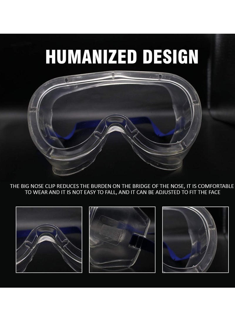 Jsafe Anti Fog Panoramic Safety Goggles Visor Clear  - Image 3