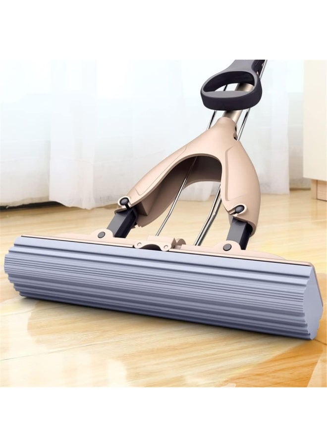Microfiber Mop for Floor Cleaning, 360° Rotatable,  White, Suitable for Hardwood, Laminate, Tile Floors - Image 1