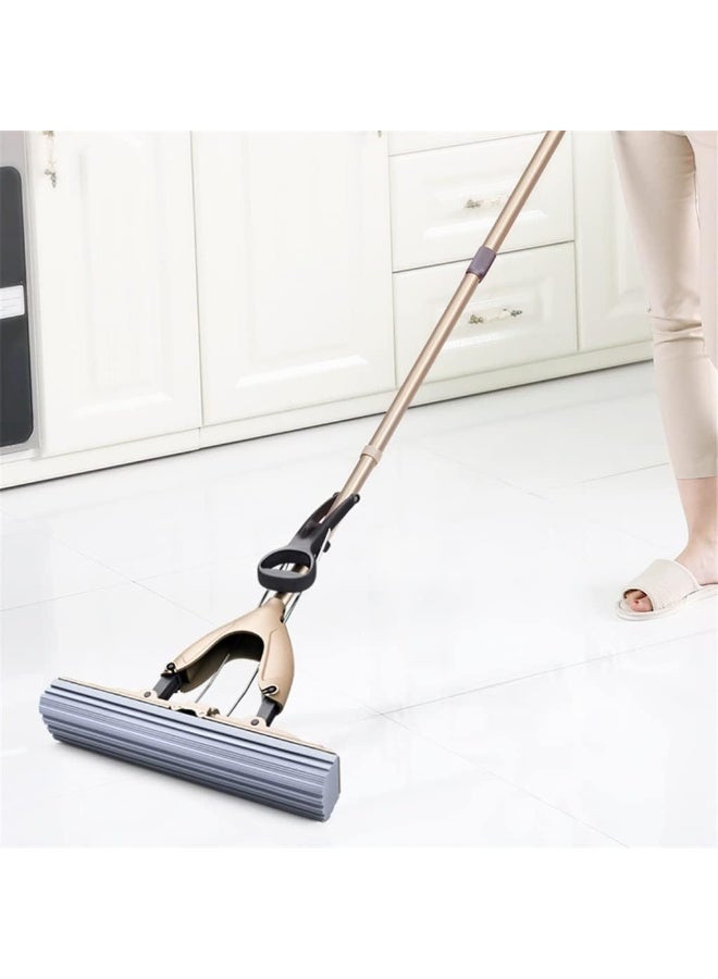 Microfiber Mop for Floor Cleaning, 360° Rotatable,  White, Suitable for Hardwood, Laminate, Tile Floors - Image 4