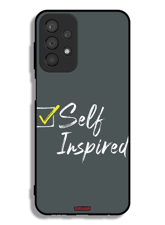 Tolwak Samsung Galaxy A23 4G Protective Case Cover Self Inspired - Image 1