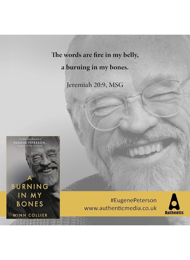 A Burning in My Bones: The Authorized Biography of Eugene Peterson, Translator of the Message  - Image 4