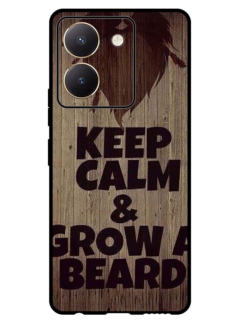 Theodor Protective Case Anti Scratch Shock Proof Bumper Cover For Vivo Y27s Keep Clam & Glow Bread  - Image 1