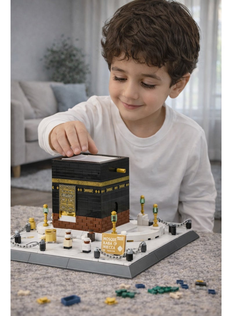 وانج "مجموعة بناء الكعبة المشرفة – نموذج مصغر لأهم موقع إسلامي (446 قطعة) - Image 1