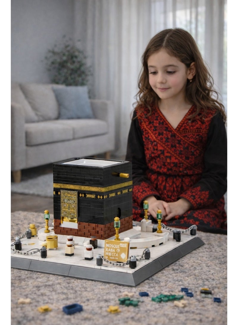 وانج "مجموعة بناء الكعبة المشرفة – نموذج مصغر لأهم موقع إسلامي (446 قطعة) - Image 3