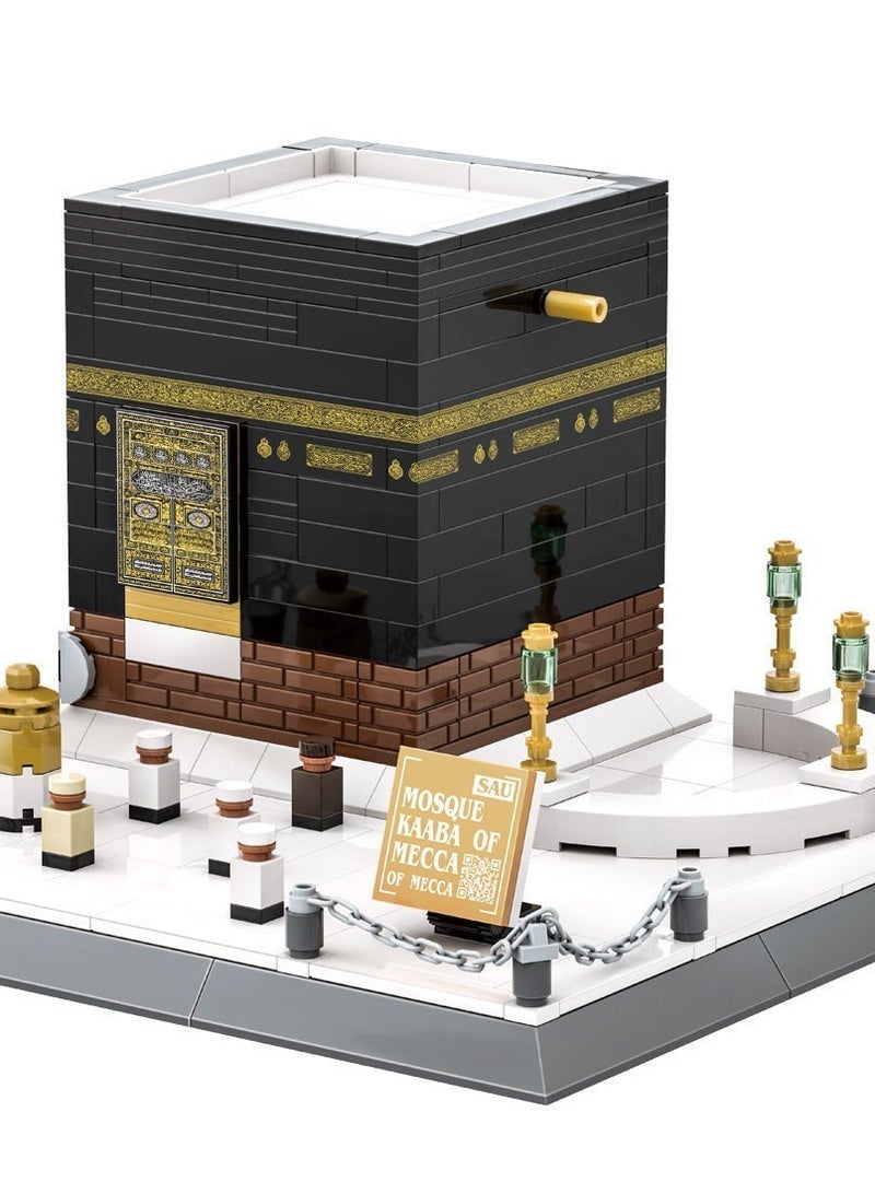 wange Kaaba Building Set – Miniature Model of the Most Sacred Islamic Site (446 PCS) - Image 5