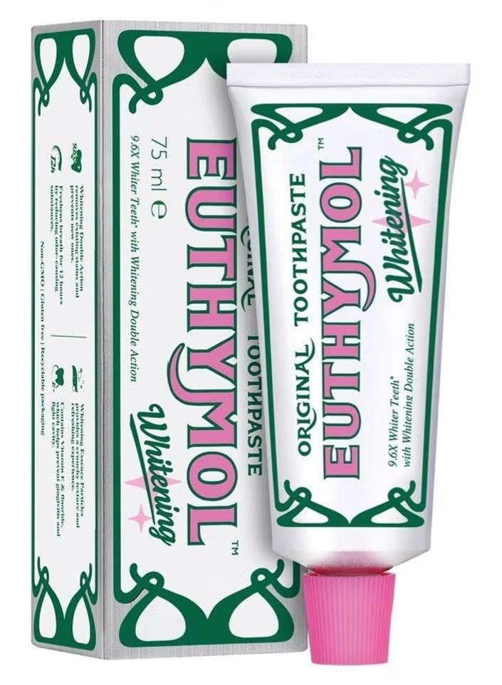 Euthymol Original Toothpaste Whitening 75ml