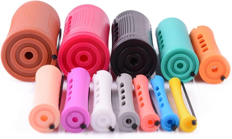 كلاراكو بكرات تجعيد الشعر الباردة، مناسبة للشعر الطويل والقصير، بأحجام صغيرة ومتوسطة وكبيرة، بكرات طبيعية بدون حرارة، عبوة واحدة، أدوات تصفيف الشعر للنساء، 50 قطعة، 2.2 سم - Image 4