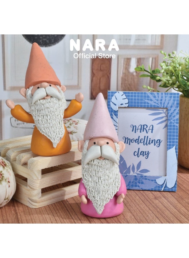 نارا طقم صلصال نارا لتشكيل الأطفال – 12 لون زاهي مع 4 قوالب تشكيل و1 أداة فرد، طين تشكيل آمن غير سام وقابل لإعادة الاستخدام، لعبة تعليمية للأطفال من عمر سنتين فأكثر، مثالي للهدايا والمدرسة والأنشطة الفنية - Image 4