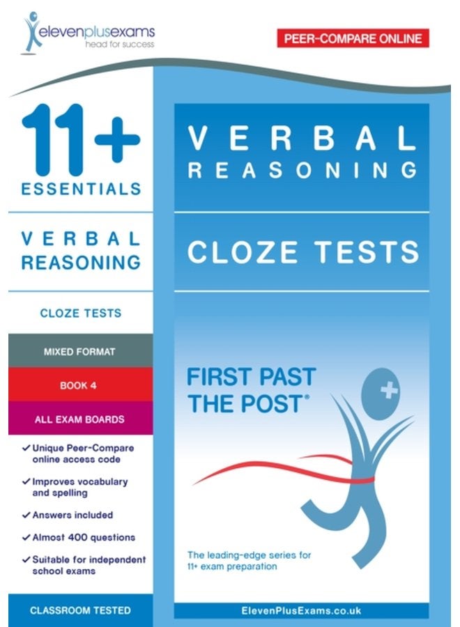 11 Essentials Verbal Reasoning Cloze Tests Book 4 - Paperback