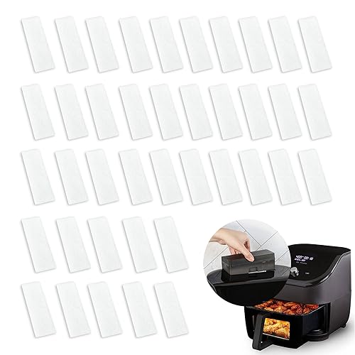 EUSTREER 40 Pcs Air Fryer Replacement Filters for 6QT Instant Vortex Plus Air Fryer with ClearCook and OdorErase, Replacement Odor Erase Air Filters for Instant Vortex Plus 6QT - Image 1