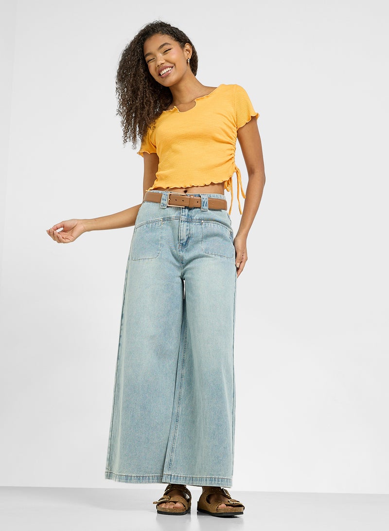 Ginger High Rise Wide Leg Pants - Image 2