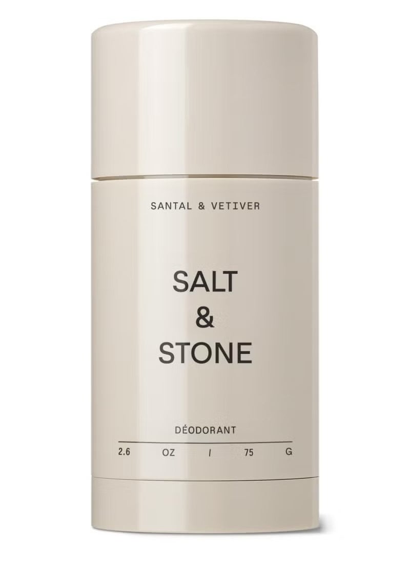 Salt & Stone Deodorant | Extra Strength Natural Deodorant for Women & Men | Aluminum Free with Seaweed Extracts, Shea Butter & Probiotics  - Image 1