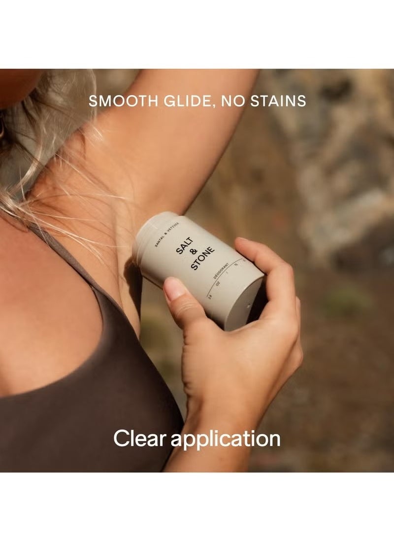 Salt & Stone Deodorant | Extra Strength Natural Deodorant for Women & Men | Aluminum Free with Seaweed Extracts, Shea Butter & Probiotics  - Image 4