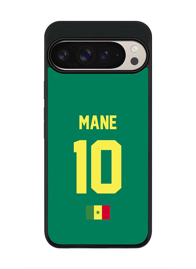 Stylizedd For Google Pixel 9 Pro XL Case,Slim fit Camera Protection, Shockproof Thin Phone cover - Football - Senegal, Mane  - Image 1