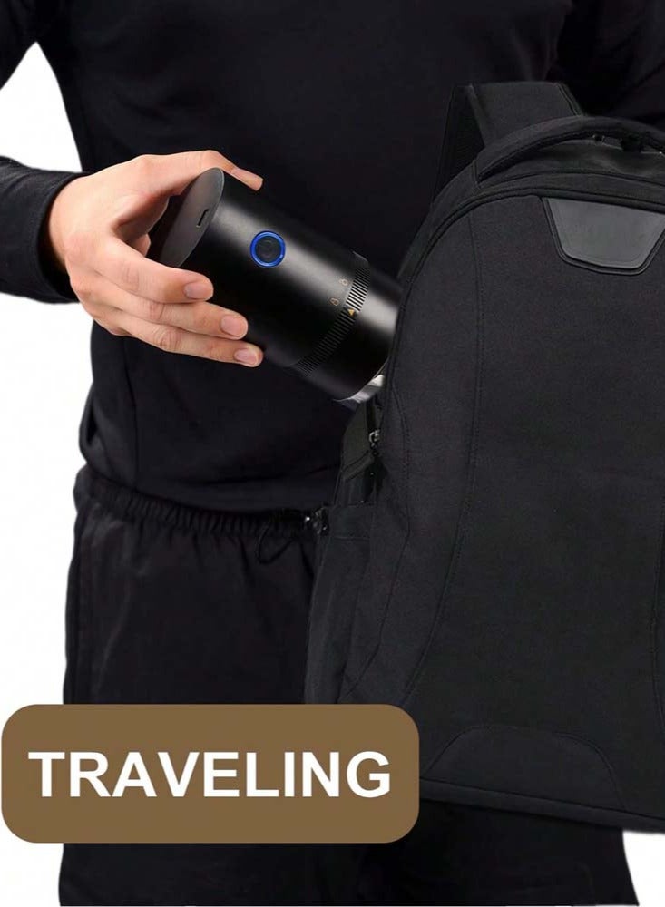 Portable Electric Coffee Grinder – Lightweight, Wireless, Quick Clean, Adjustable Grind Settings, Long Battery Life, for Fresh Coffee Anytime, Anywhere  - Image 5