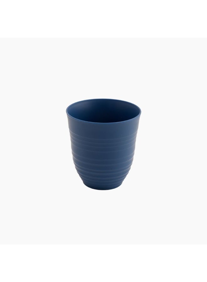5 Blue Plastic Cup 350 ml – Reusable Drinking Cup for Water, Juice, Milk & Soft Drinks, Durable Lightweight Beverage Cup for Home Kitchen, Office, Kids & Outdoor Use (350 ml, Blue)