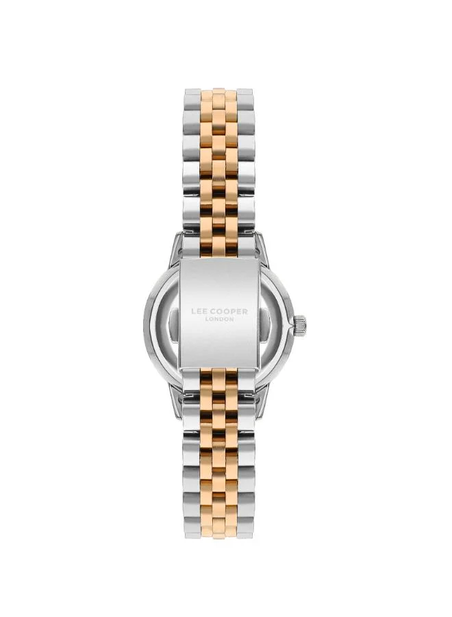 Lee Cooper Lee Cooper LC07934.520 Women Analog Display Watch & Metal Strap Silver