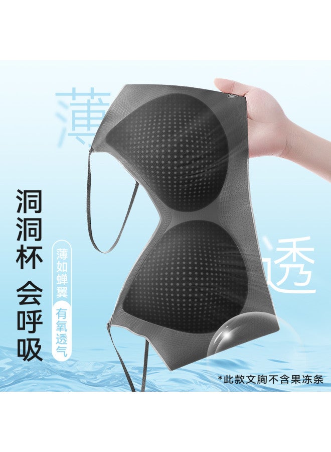 Fenton Ultra-thin Seamless "breathable Mesh Cup" Back Support Sports Bra - Seamless Bralette With Lift & Shape - Image 2