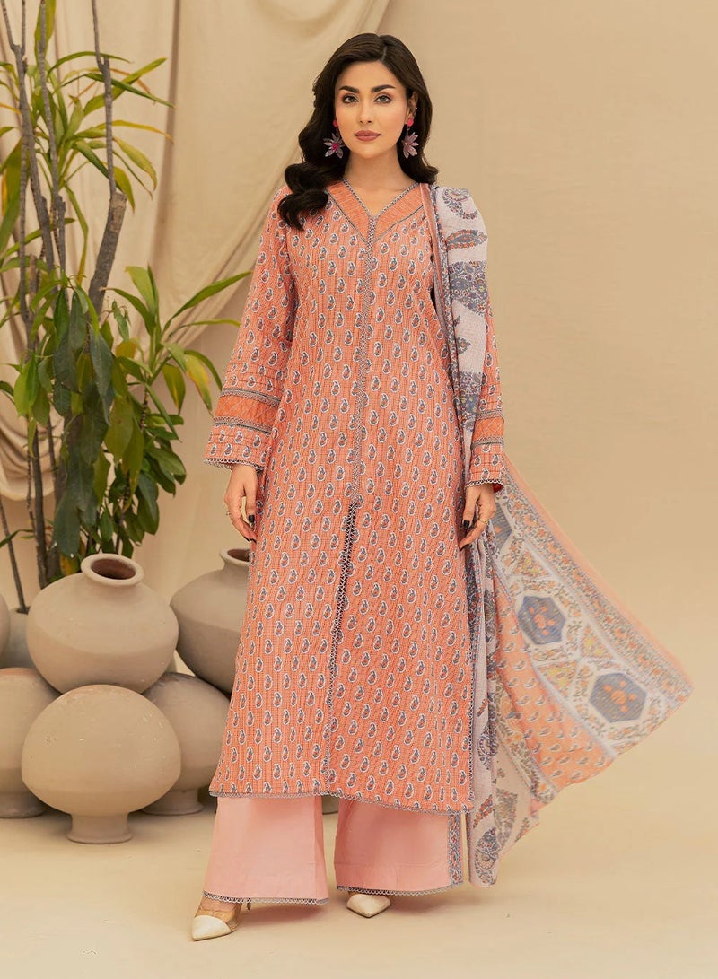 Safwa Safwa | Safron Vol-02 | Fine Digital Printed Lawn Unstitched 3Pc Suit | SAF-11 | Pakistani Dress Unstitched  - Image 2