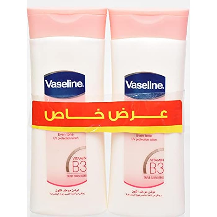 Vaseline Body Lotion Even Tone, 400ml, 2 Pieces